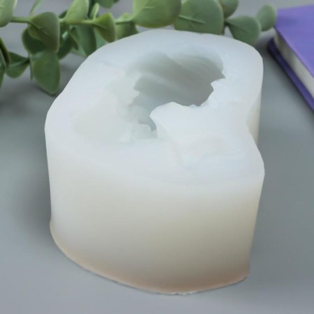 Mold Silicon "Sleeping Little Mermaid" 8.5x7.2x4 cm-2