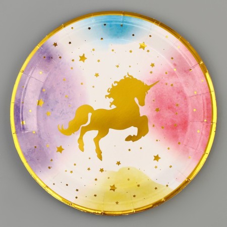 Paper plates, 6 pcs.