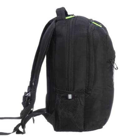 School backpack, 39 x 26 x 19 cm, Grizzly, ergonomic back, laptop department, black-3