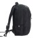 School backpack, 39 x 26 x 19 cm, Grizzly, ergonomic back, laptop department, black