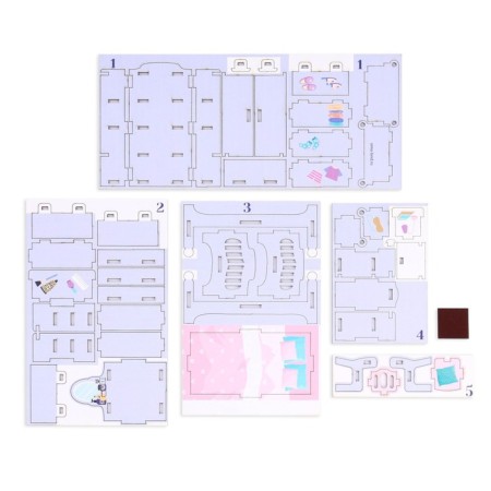 Puppet furniture "bedroom"-7