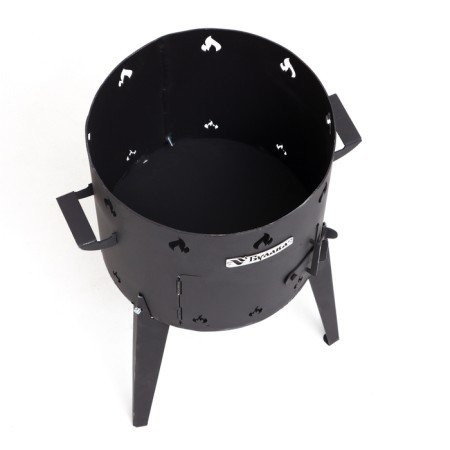 Bulava stove for a cauldron with a door, 8-10 l, d = 34 cm, metal 2 mm-1