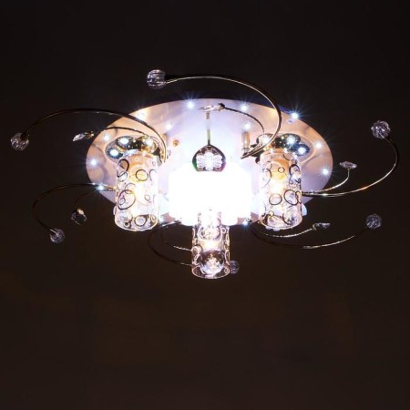 Economic light chandelier with DDD 41007/3 3x40W E27 LED white 49x49x17 cm-2
