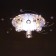 Economic light chandelier with DDD 41007/3 3x40W E27 LED white 49x49x17 cm