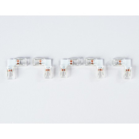 Corner L for LED strip COB 8 mm 12/24V (2 contacts) GS6851, 5 pcs-1