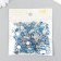 Decor for creativity plastic "Rhinest. Light-blue" set of 300 pcs d = 0.8 cm
