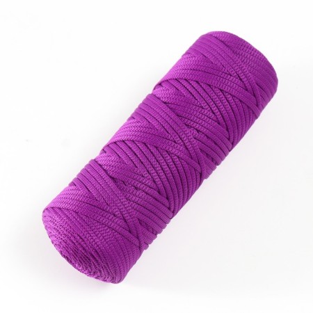 Knitting cord "Classic" 100% polyester 3mm 100m (215 T. Syrenne)-1
