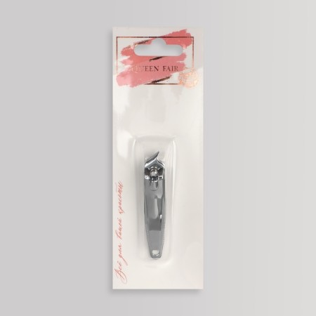 Kusachki - Kniper manicure, mowed blade, 6 cm, on the blister, silver color-3