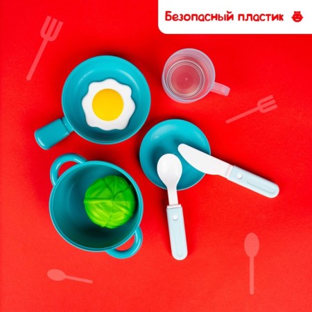 Kitchen game set "Kitchen", cold heart, in a backpack-11