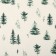 Sheet for the bath "Christmas trees" 150x180 cm, cotton, waf. canvas