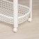 Floor floor 4 section, on wheels, white color