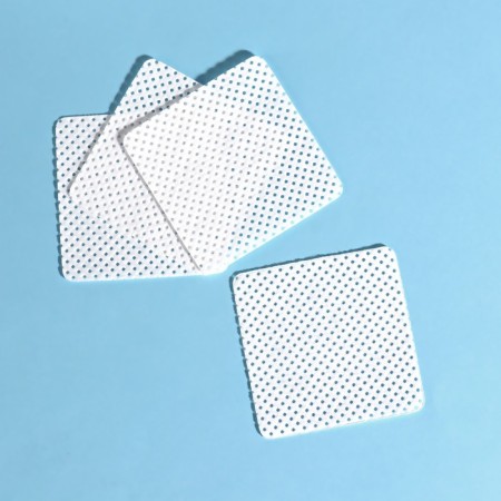 Napkins for manicure, bottomless, with perforation, in a plastic case, 175 pcs, 5 × 5 cm-4