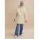 Windbreaker for girls, height 116 cm, cream color