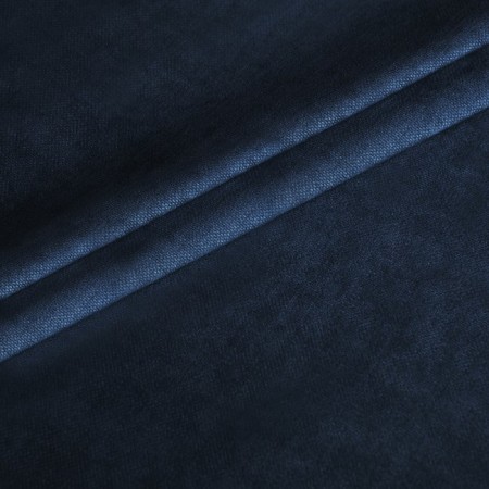 Set of curtains "Soft", size 240 x 270 cm - 2 pcs, blue-2