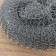 Metal raccoon metal sponge, wicker, galvanized, 40 g