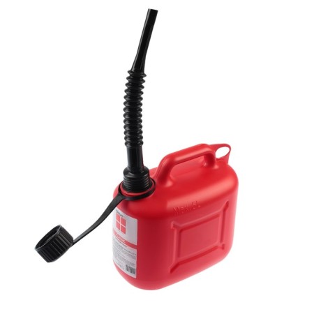 Canister of the fuel and lubricants Oktan Classik, 5 l, plastic, red-5