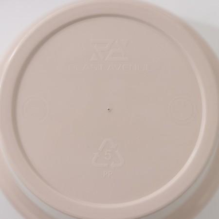 Kashpo for flowers with an insert "Porto", 1 l, pearl color-5