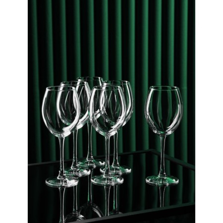 A set of glass glasses for red wine Enoteca, 550 ml, 6 pcs