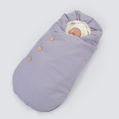 Set for discharge Winter Kinderlitto Velvet, 5 objects, height 56-62 cm, lilac color-4