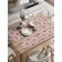A set of napkins for setting the table "Flower tenderness", rectangular, rounded edges, size 30x46 cm, 4 pcs