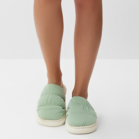 Female slippers, size 36-37, mint color-12