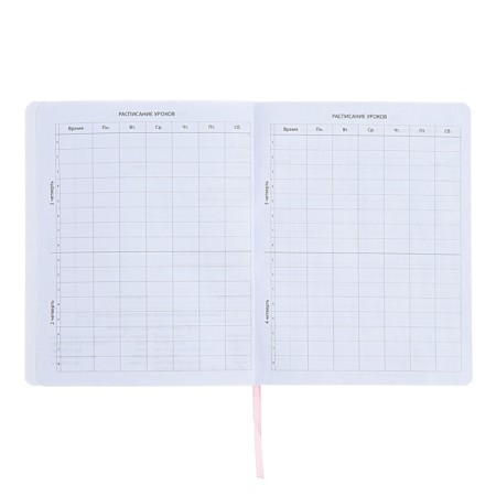 Universal diary for grade 1-11 "Put me for charging", integral cover, artificial leather, silkography, liesa, 80 g/m2-4