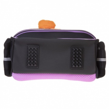 Frame backpack 38 x 29 x 12.5 cm, Hatber Ergonomic Light "Milashka Corgi", Pink/Black NRK71013-5