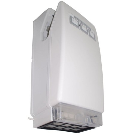 G-teq 8880 PW hand dryer, high-speed, 2.0 kW, submersible, 288x645x245 mm, white-3