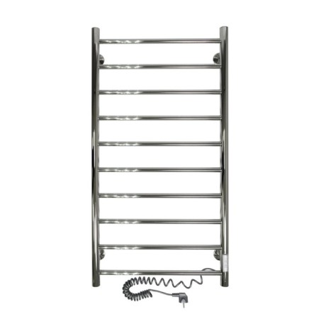 The electric heated towelputor "Sanprise" Aurora P10, 500x1000 mm, left/right, chrome