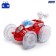 Radio-controlled “Trick” car, works on batteries, lighting effects, red red.