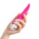 Vibrator-language for clitoral stimulation "Tongue Lick", pink