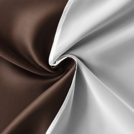 Set of curtains "Milli", size 2x140x270 cm, brown color-4