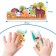 Soft puzzle for kids "Alphabet: Farm", 9 parts, crumb I
