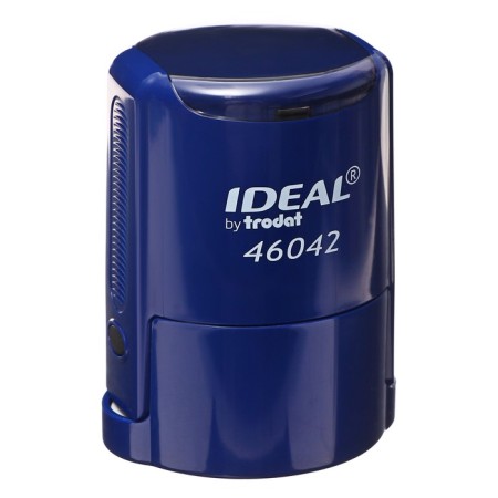 Equipment for round printing automatic Trodat Ideal 46042, diameter 42 mm, with a lid, sapphire case-6