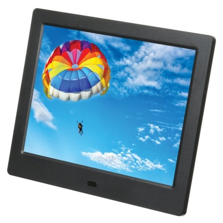 Digital photo frame Digma PF-843, 8 ", 1024x768, PDD, video, plastic, black-6