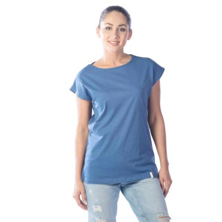 Women's T -shirt "Sveta", size 42, indigo color