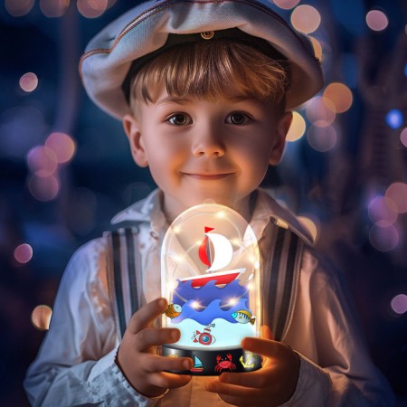 Set for creative "Ship", nightlight-1