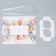 Capcake box, confectionery packaging, 2 cells “Flower Melody”, March 8, 16 x 8 x 7.5 cm