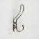 Hook furniture tundra TKT002, three -rod, bronze
