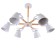 Chandelier 1055/6wt e27 60W white 76x76x50 cm Bayerlux