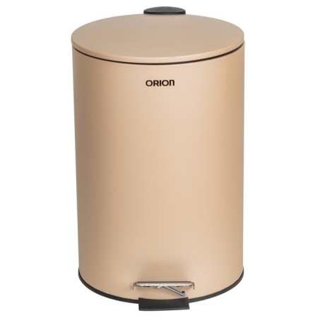 Garbage bucket with the pedal Orion 410122, 12 l, beige matte color-2