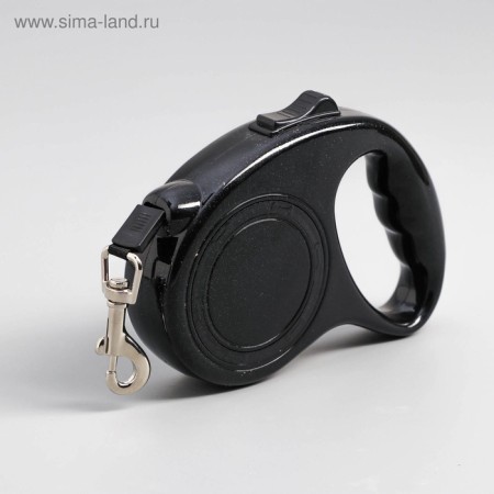 Ergonomic roulette, 5 m, up to 15 kg, black-2