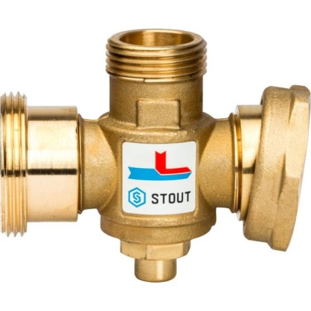 Mixing valve stout SVM-0050-327008, 1 1/2 "x1 1/2" x1 ", internal/external/internal, 70 ° C-1