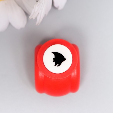 Figure hole "Fish" d = 0.8 cm mix 3x2.5x2.5 cm 64071-6