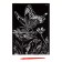 Engraving on the “butterfly on the flower” substrate with the metallic effect “silver” A4