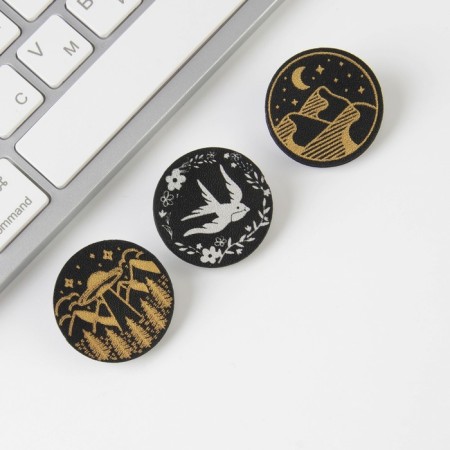 Eco -leather icon "Beasts", mix 7 x 9 cm-5