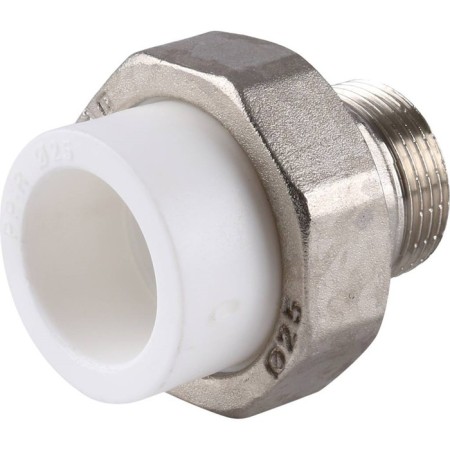 Detailed Kalde, polypropylene, d = 25 mm x 3/4 ", external threads of the ECO series-3