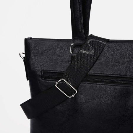 Male bag, black color-4