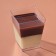 The form of plastic disposable for the buffet "Square", 150 ml, transparent, 15 pcs/unns.