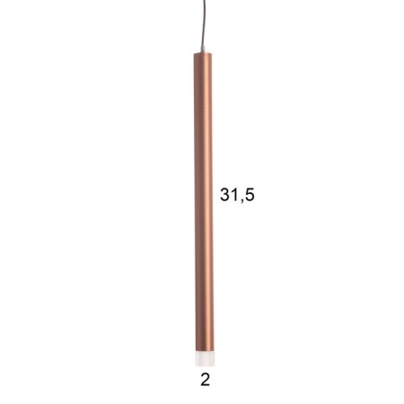 Lumber "Lucas Soft" LED 5W 4000k matte copper 2x2x30-130cm-5